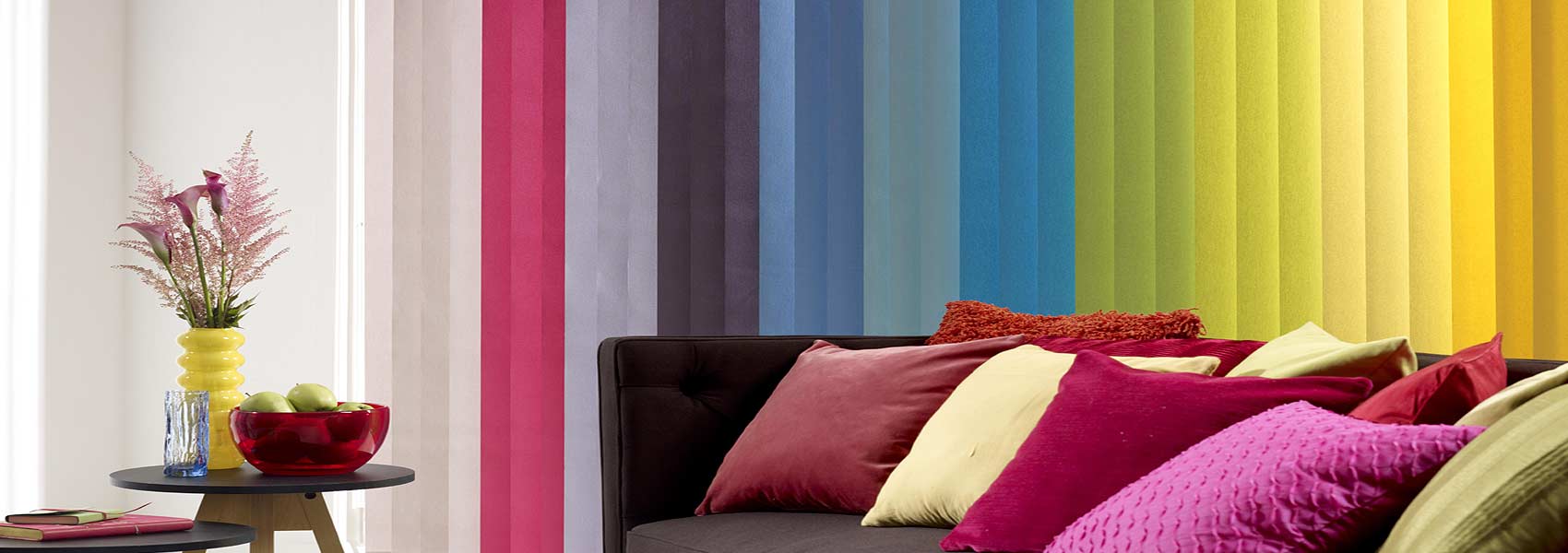 Window Blinds in Kerala, Vertical Blinds, Designer Blinds,